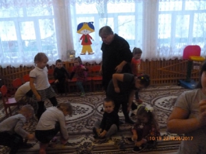 Игровая в детском саду совместно с библиотекой
