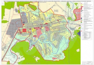 Карта градостороительного зонирования с Кукобой