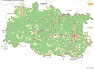 1.2. Карта границ населенных пунктов, входящих в состав поселения