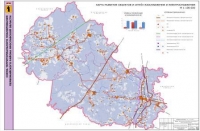 Карта развития объектов и сетей электроснабжения и газоснабжения